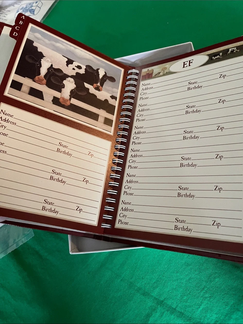 N/A address book